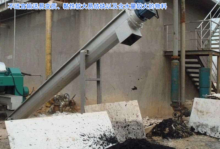 U型螺旋輸送機(jī)主要用于輸送小顆粒狀、粉狀、小塊狀物料,不適宜輸送易變質(zhì)、黏性較大易結(jié)塊以及含水量較大的物料。